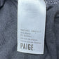 PAIGE Black Basic Tee Size S