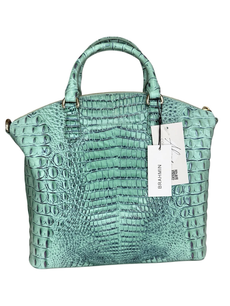 Brahmin NWT Large Duxbury Satchel Biscay Melbourne Designer Handbag