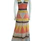 BCBGMAXAZRIA Colorful Maxi Dress Size 0