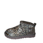 UGG Brown Animal Print Booties Size 7