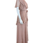 Spell Pink Layered Maxi Cocktail Dress Size XS