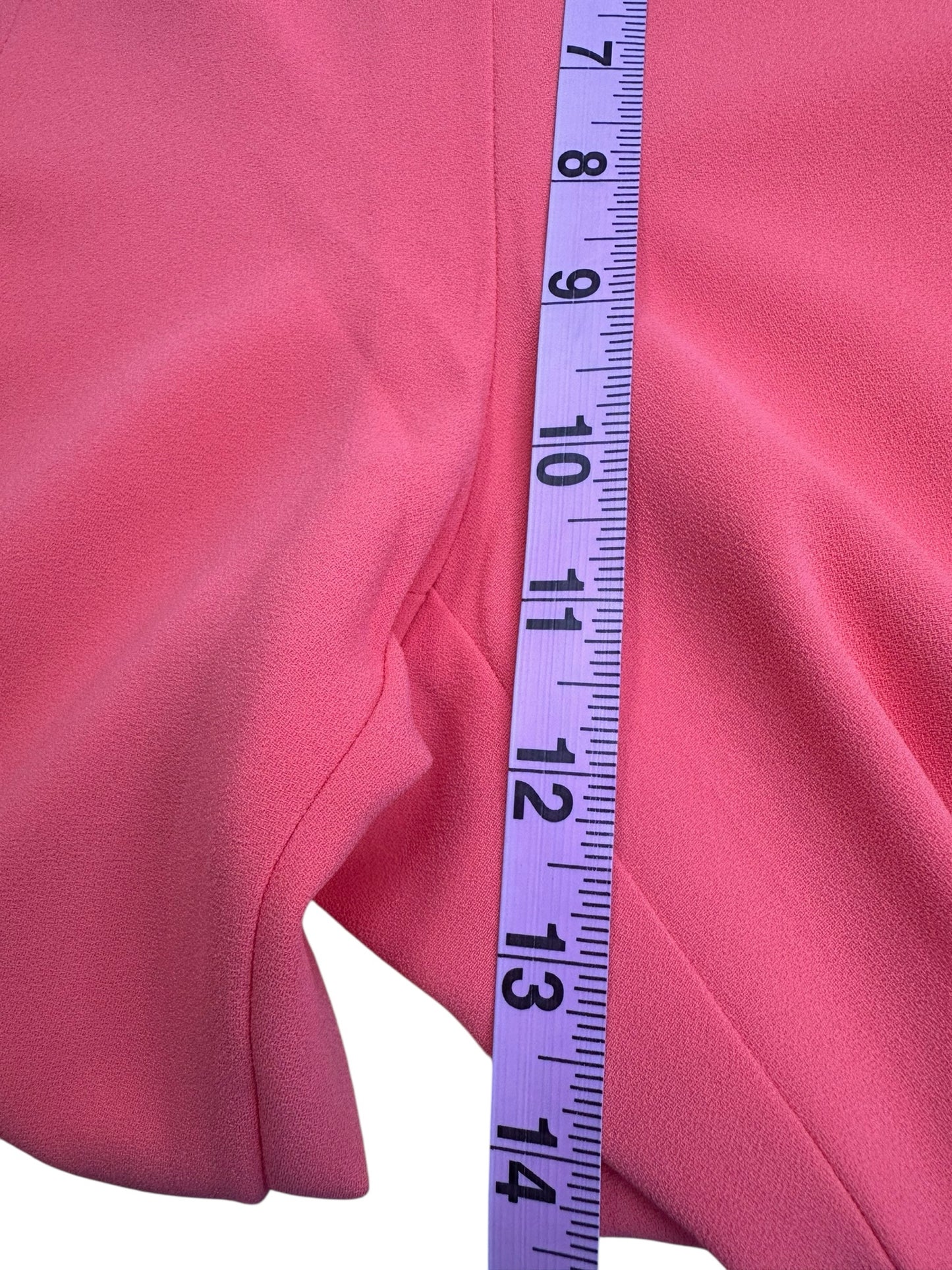 TRINA TURK Neon Coral Cropped Pants Size 6