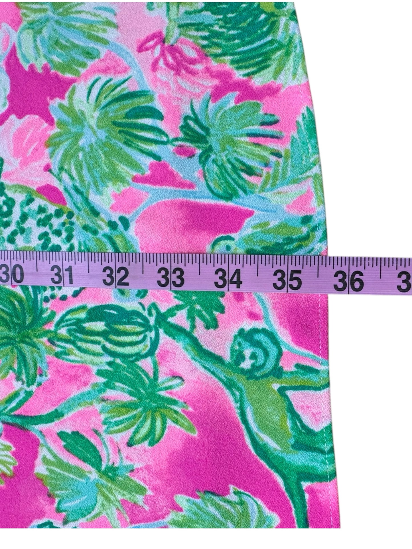 Lilly Pulitzer Lace Multicolor Floral Mini Dress Size 14