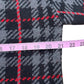 SANCTUARY NWT Black Plaid Knit Jacket Size S