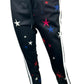 PAM&GELA Black Star Track Pants Size S