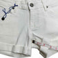 PAIGE Jimmy Jimmy White Denim Boyfriend Short Size 24