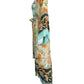Spell Multicolor Floral Button-Down Maxi Dress Size XS