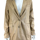joie NWT Tan Vegan Leather Blazer M