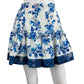 ALIVIA Blue Floral Lynn Top and Anessa Skort Size XS