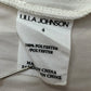 ULLA JOHNSON Sheer White Ruffle Blouse Size 4