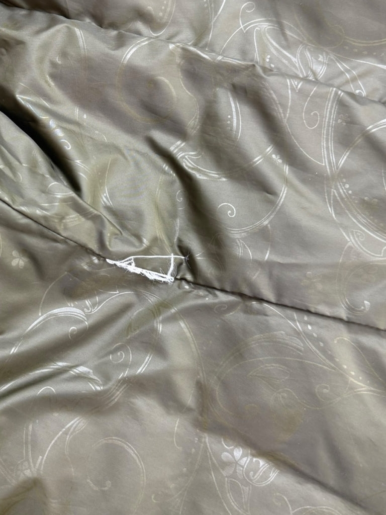 COLUMBIA Olive Titanium Tech Interchange 550 System Quilted Down Vest Size M