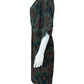 NIEVES LAVI Green 100% Silk Mini Dress Size 8