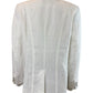 Talbots NWT White Tailored Seaming Linen Blazer Size 12