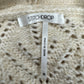 stitch drop Cream Knit Duster Size M