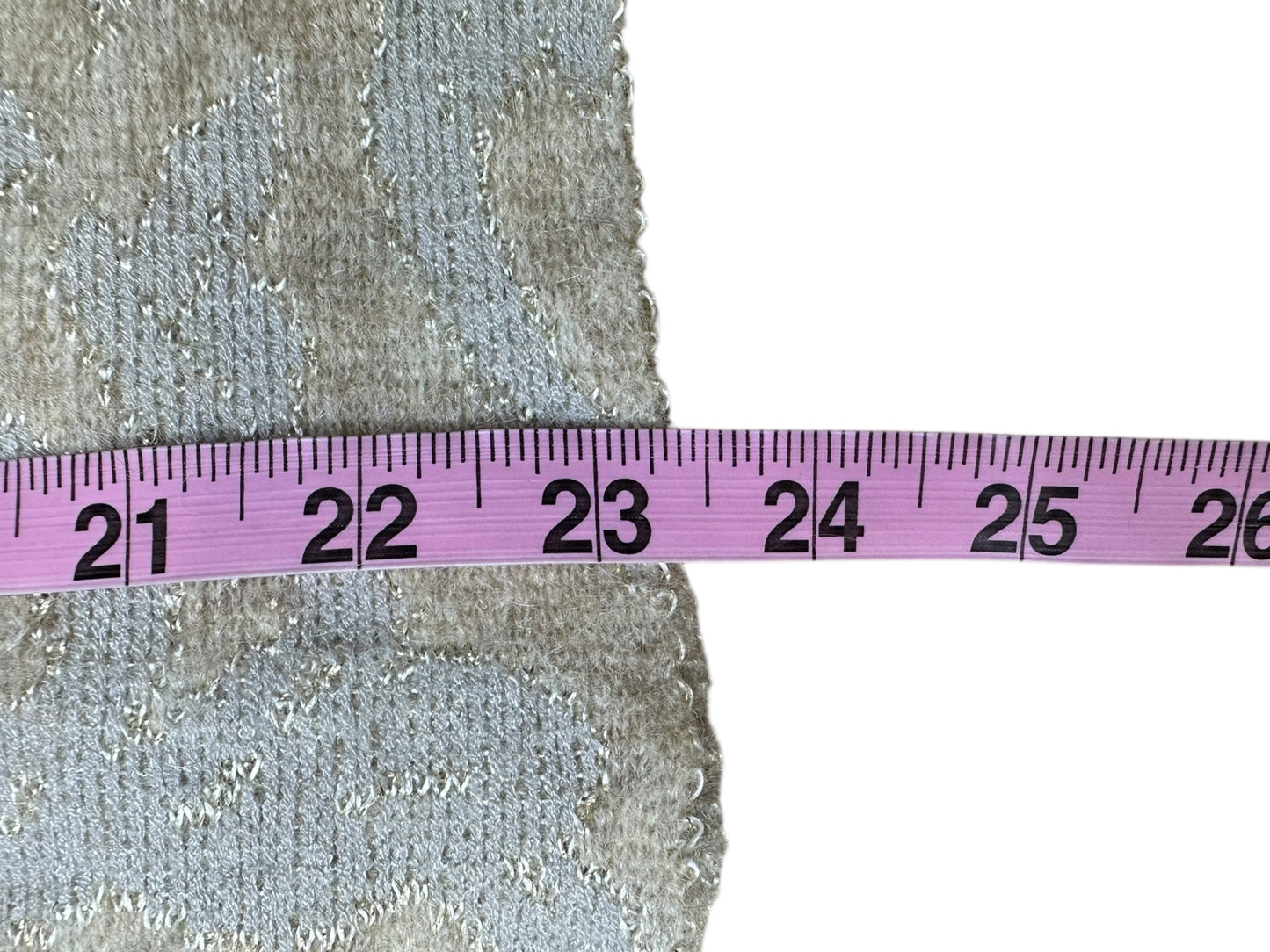 BELVEDERE Cream Wool Mohair Blend Sweater Size M