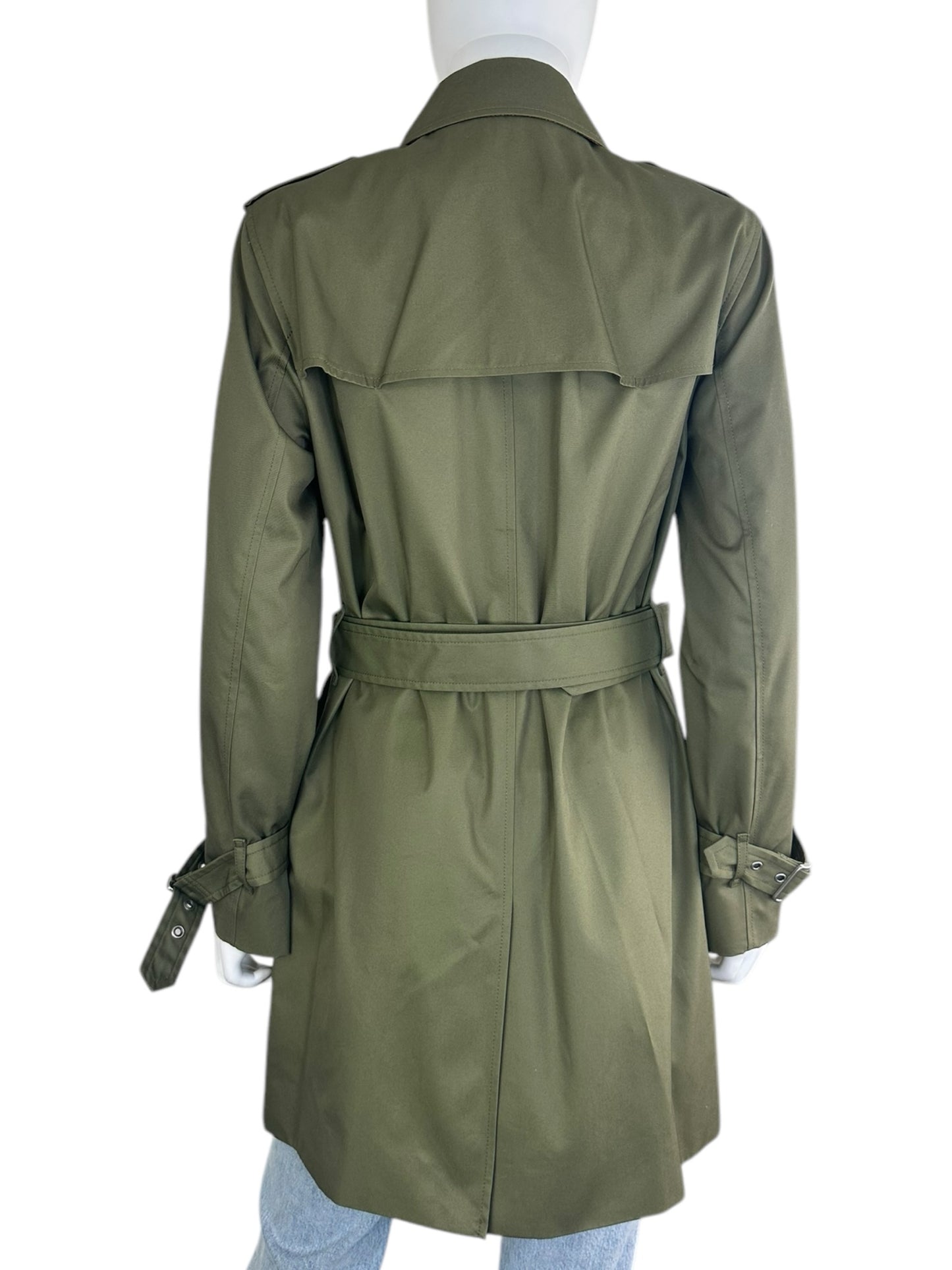 COACH NWT Olive Trench Size M