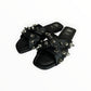 Christian Louboutin Black Miss Spika Club Slide Size 37.5