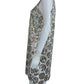 TRINA TURK NWT Cream Sequined Johana Shift Dress Size M