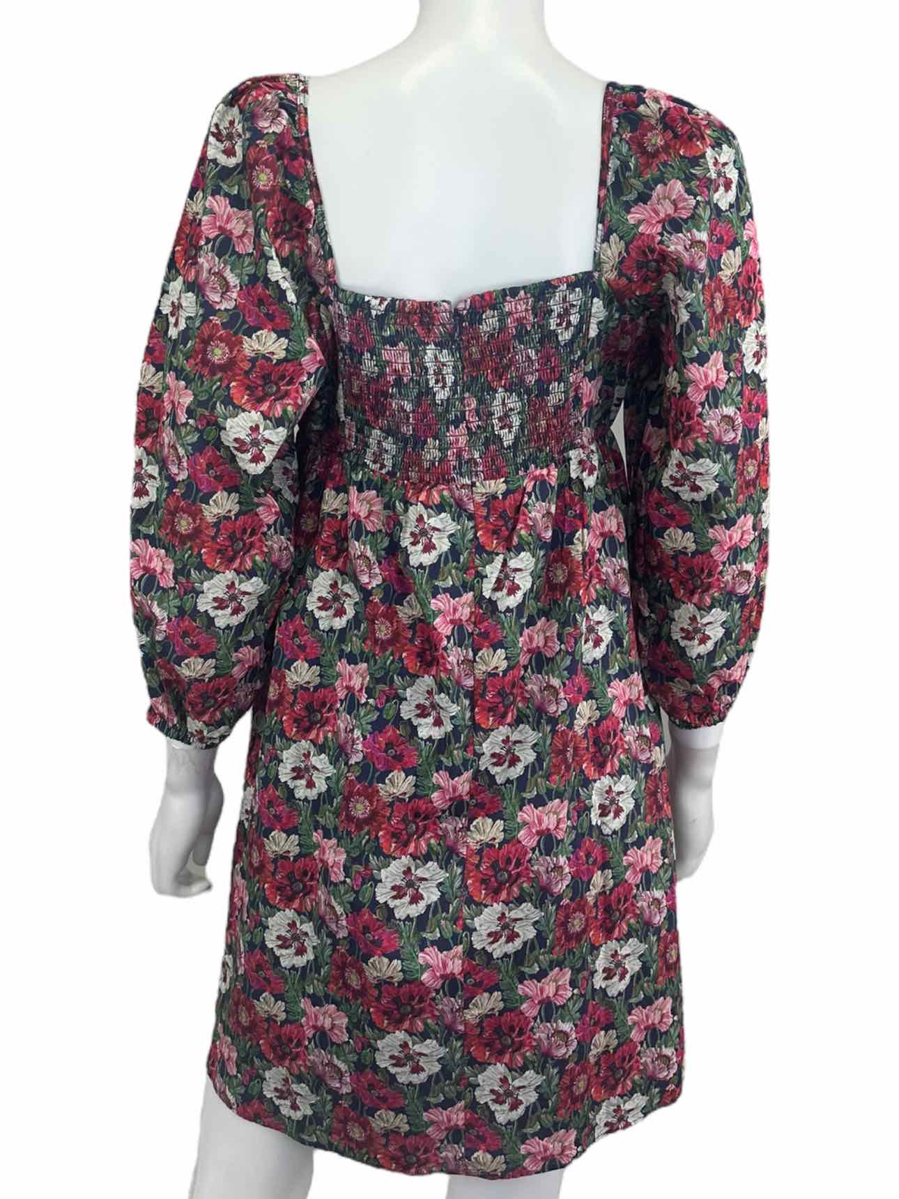 J. Crew NWT Floral Puff Sleeve Dress Size 6