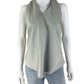 NWT Reiss Silver Halter Blouse Size 6 B