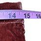 Free People Brown Velvet Vivian Mini Skirt Size 8