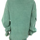 YOHERS NWT Green Oversized Pocket Frayed Hem Mini Dress Size S