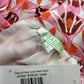 JADE Melody Tam NWT Pink Tribecca Fans Cinch Neck Maxi Dress Size S Dress