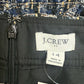 J. Crew Black Navy White and Cream Skirt Size 14