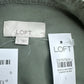 LOFT NWT Green Utility Jacket Size L