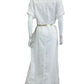 Xirena White Button Down Maxi Dress Size XS