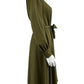 Gal Meets Glam Olive Midi Dress Size 0