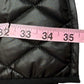 Kate Spade NWT Black Quilted Coat Size S