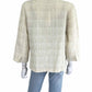 EILEEN FISHER NWT Tan Plaid Organic Jacket Size LP