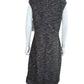 Hal Rubenstein NWT Black Tweed Midi Dress Size L