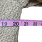 Iris Setlakwe Tan Linen Knit Blazer Size 12