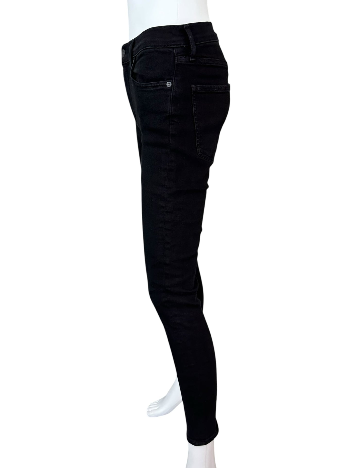 AGOLDE Black High Rise Sophe Skinny Jeans Size 28