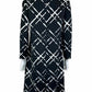 ESCADA Black and White Cocktail Dress Size 38