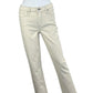 PAIGE NWT Cream Hoxton Straight Ankle Jean Size 27