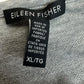 EILEEN FISHER Gray Knit Tunic Size XL