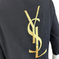 Yves Saint Laurent Black Knit Top Size XL