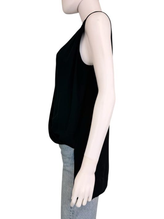 BCBGMAXAZRIA Black Antonella Sleeveless Top Size M