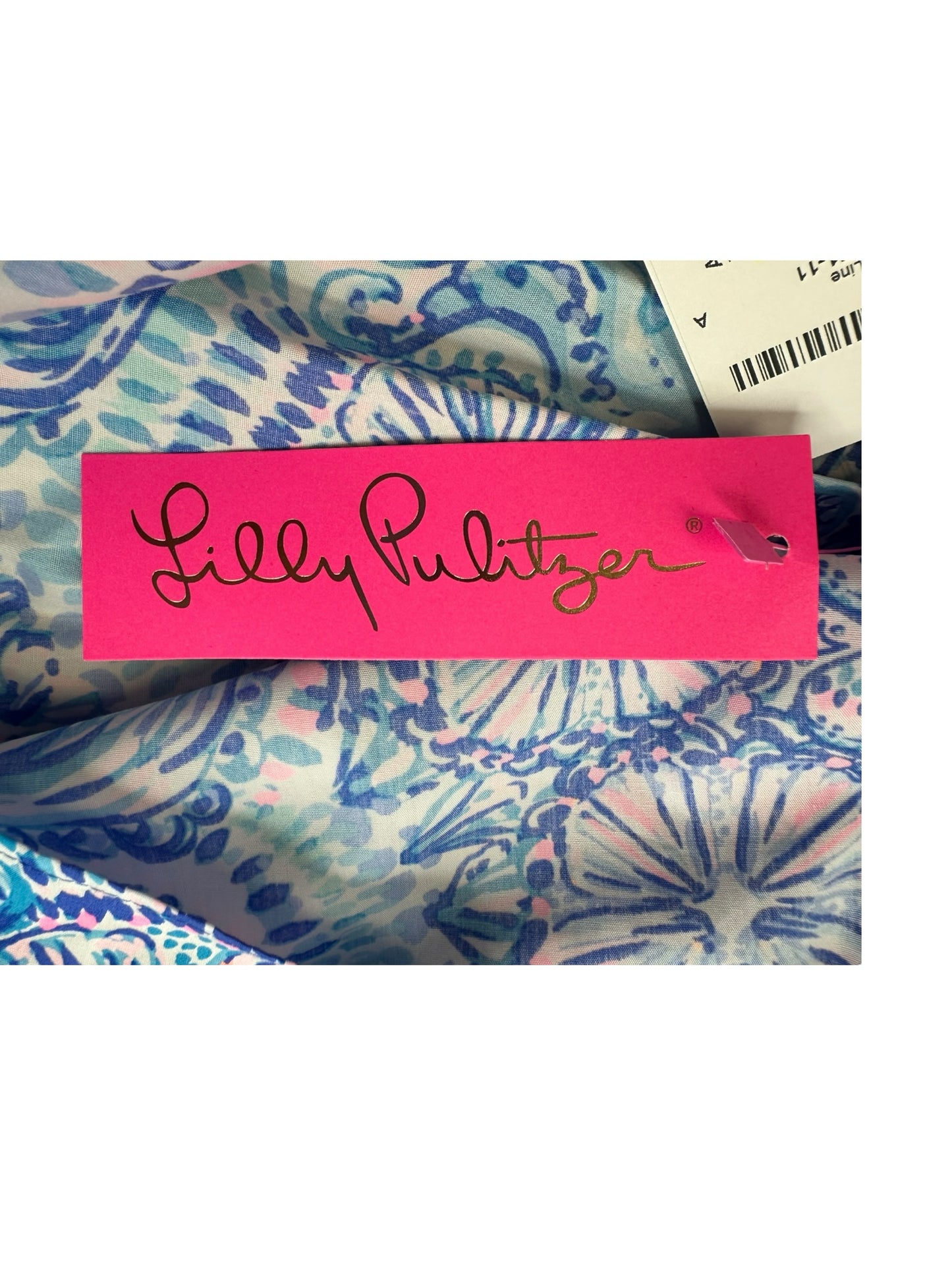 Lilly Pulitzer Paisley Print Blouse Size XL