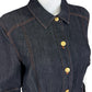 ESCADA SPORT Blue Denim Dress Size L