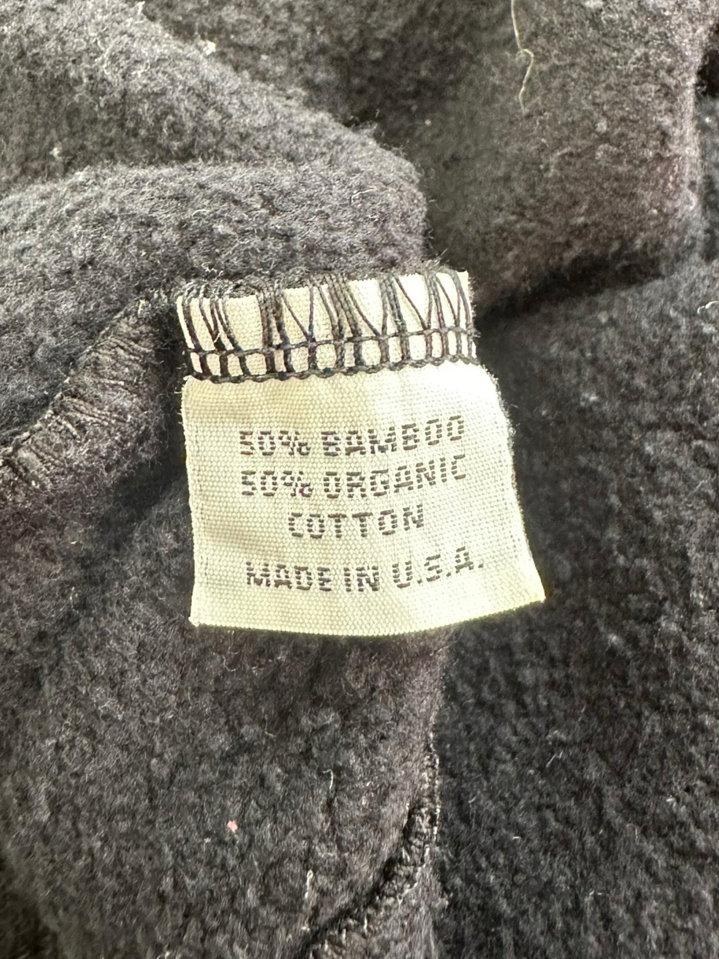 bryn walker Black Bamboo Organic Cotton Jacket Size S