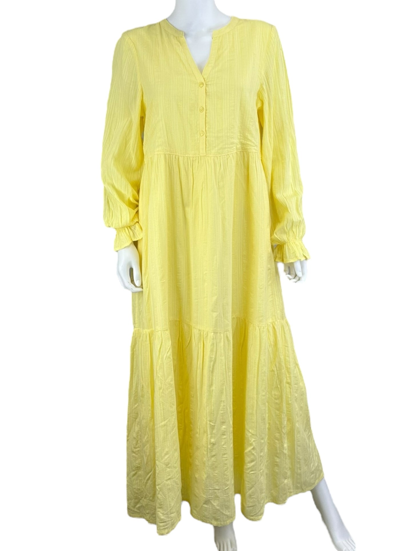 ABLE Yellow Casual Dress Size M