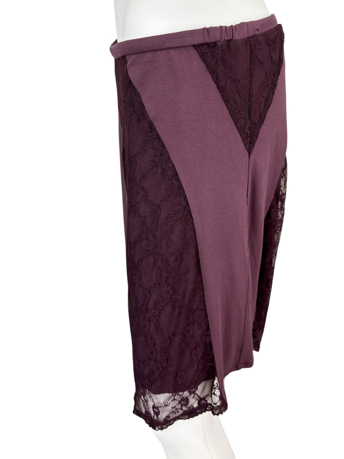 Free People NWT Purple Lace Skirt Size M