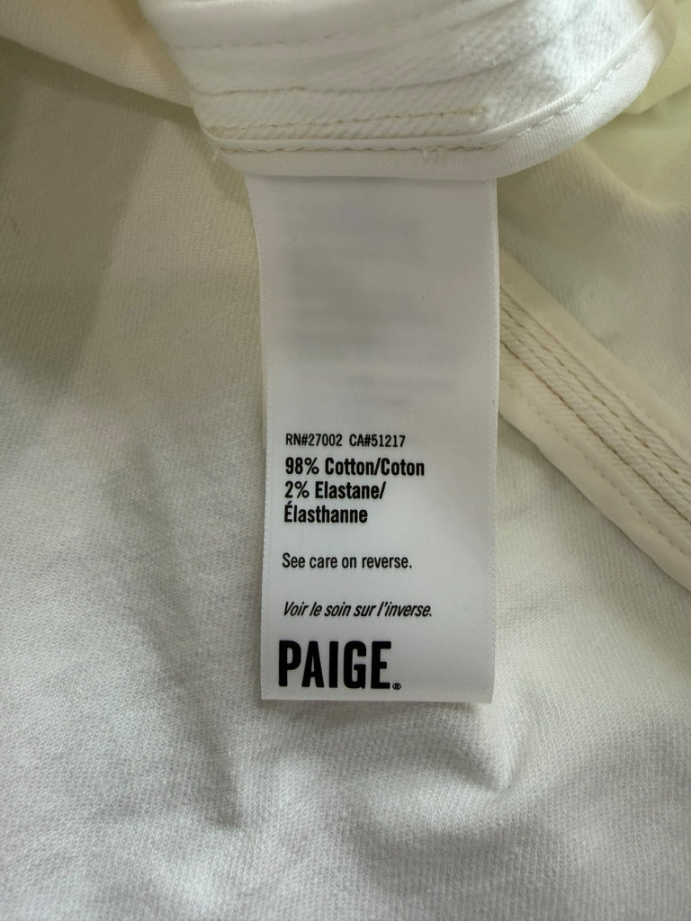 PAIGE Toasted Ecru Denim Vida Dress Size 6