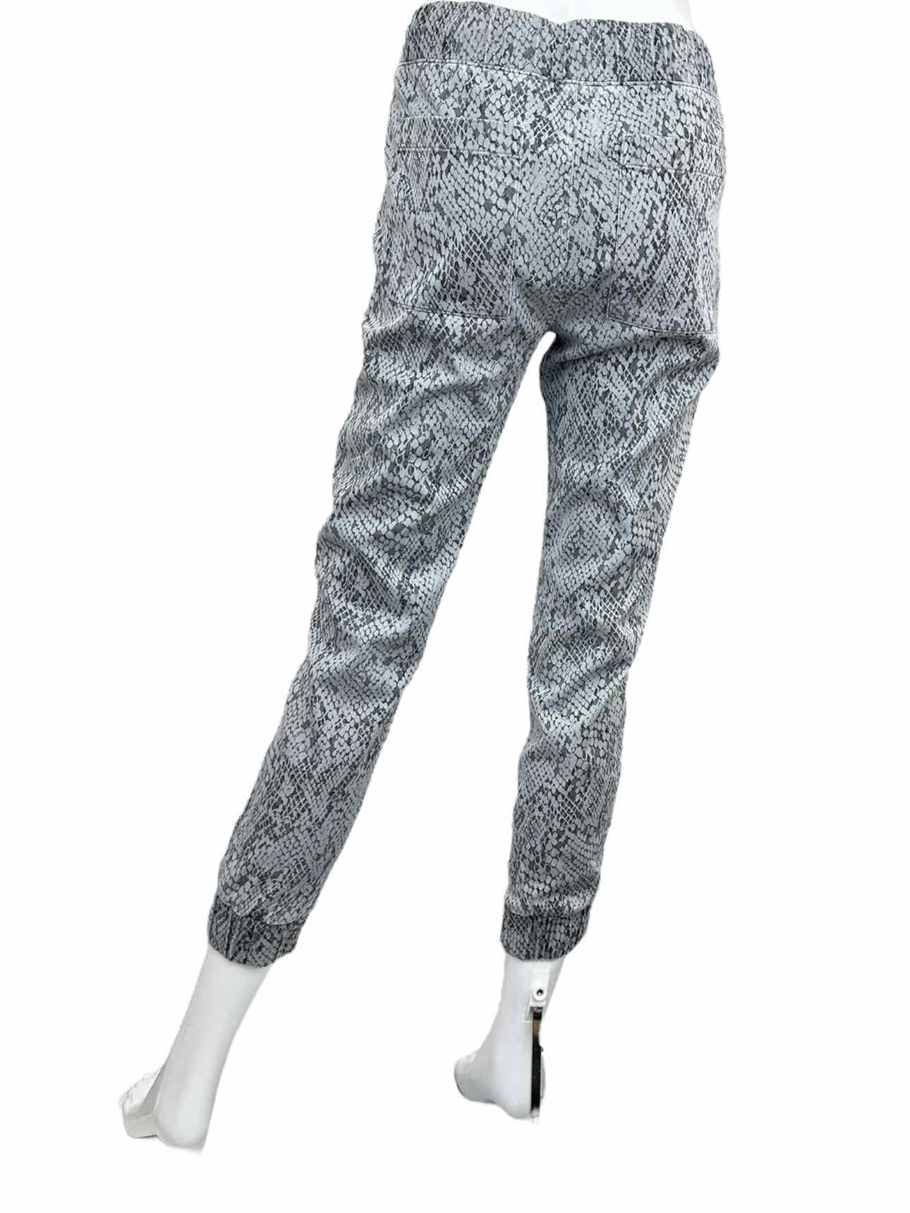 bella dahl Gray Snake Print Jogger Pants Size XS