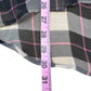 EQUIPMENT Plaid Button-Down Size M