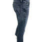 MOTHER  Black Cropped Jeans Size 24